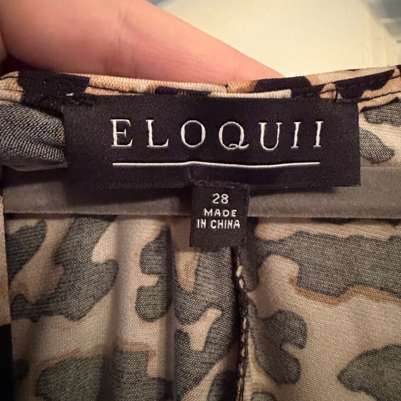 Eloquii Animal Print Long Sleeve Maxi Dress - Picture 5 of 7